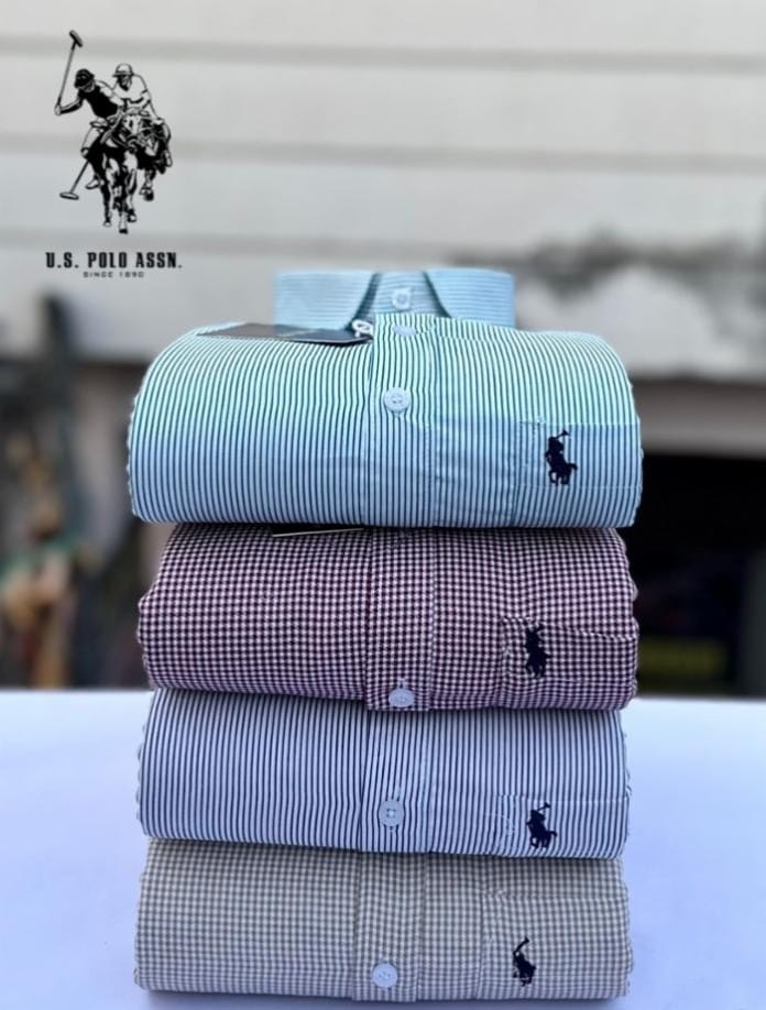 Striped & Micro-Check Shirts