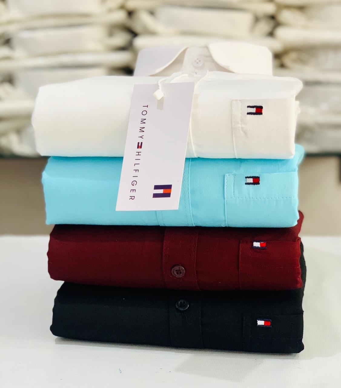 Plain Shirt Premium Combo Inspired By Tommy Hilfiger