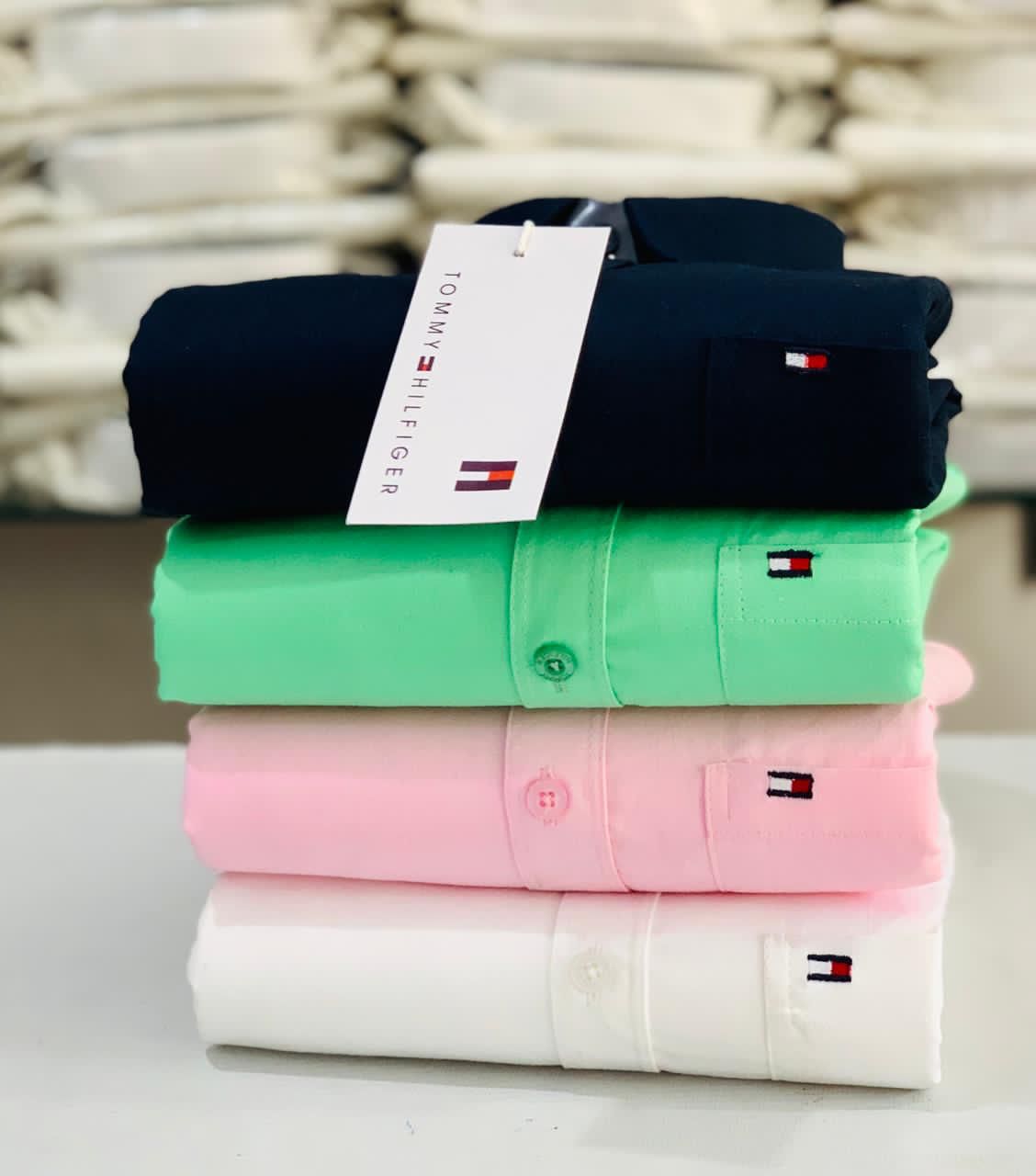 Plain Shirt Premium Combo Inspired By Tommy Hilfiger