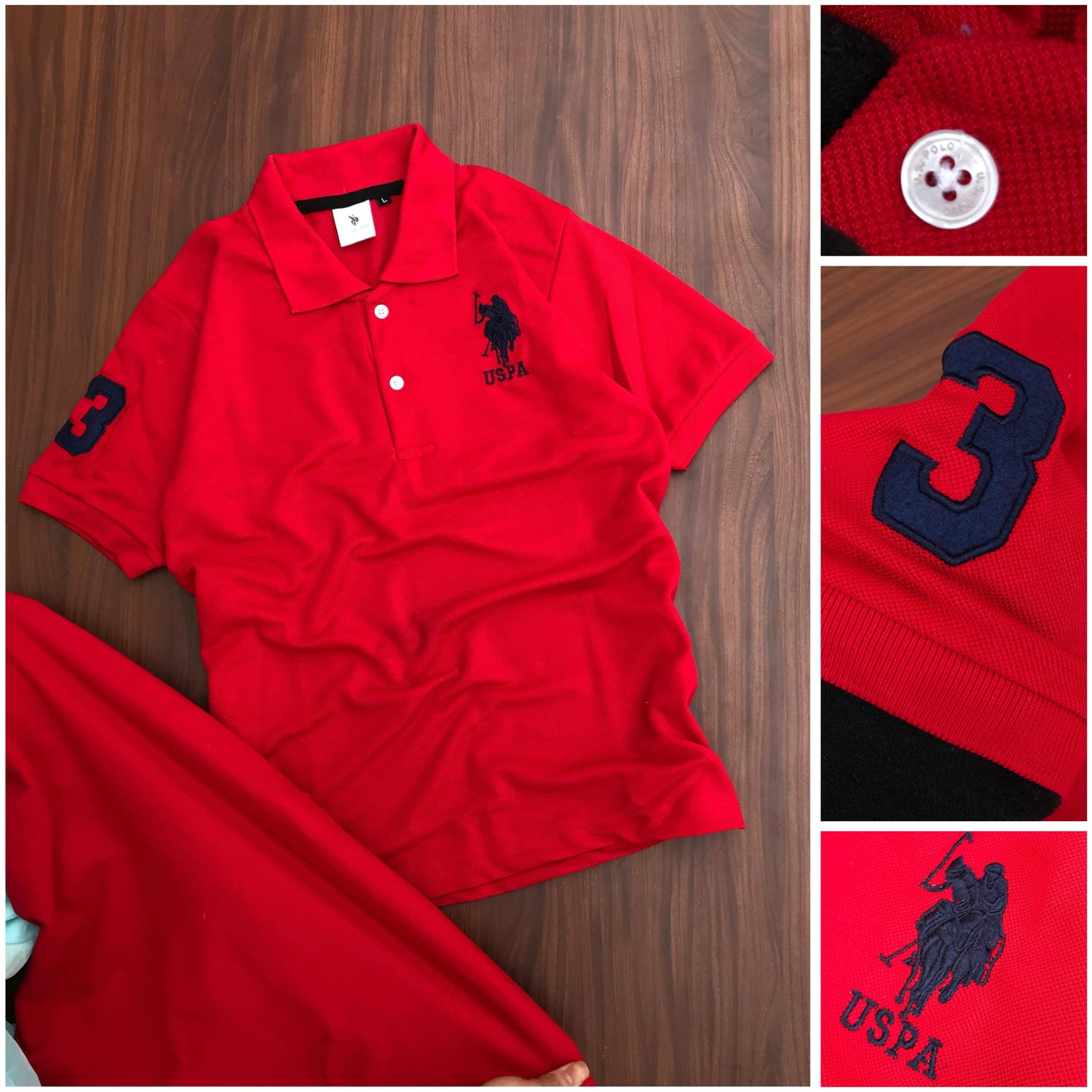 Cotton Collar T-Shirt