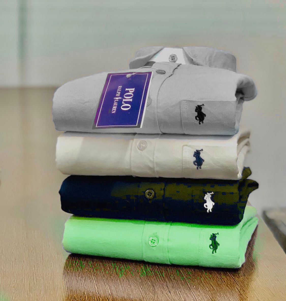 (4 Combo) Shirt Inspired By RL Polo
