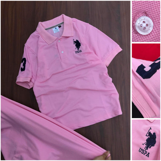 U.S. Polo Cotton Collar T-Shirt